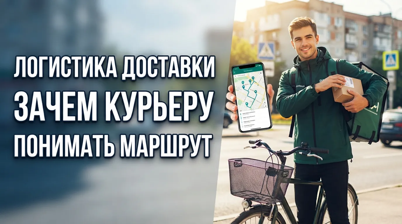 Как устроена логистика последней милии: почему курьеру важно понимать маршрутизацию