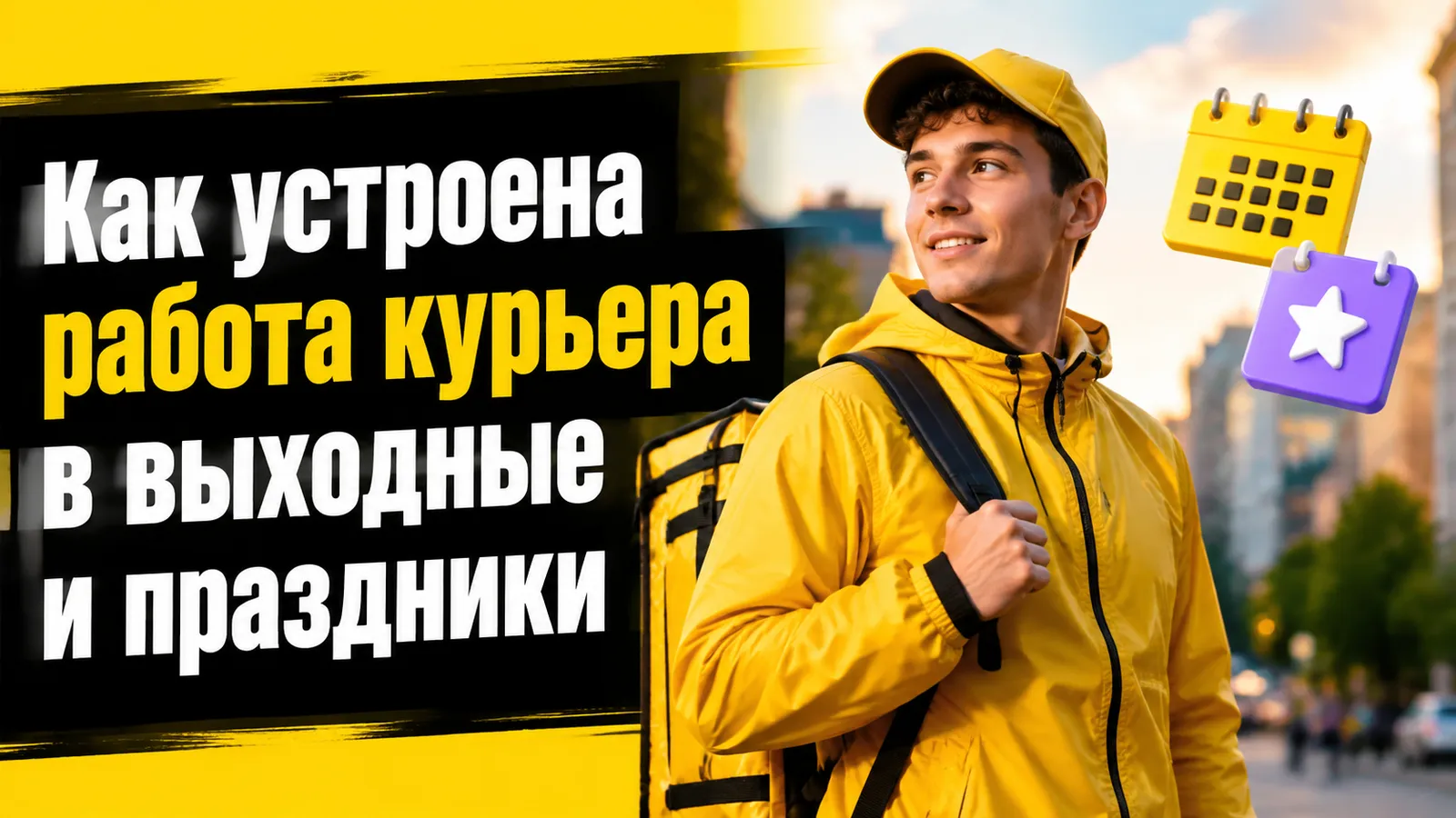 Как устроена работа курьера в выходные и праздники: стоит ли выходить на смену