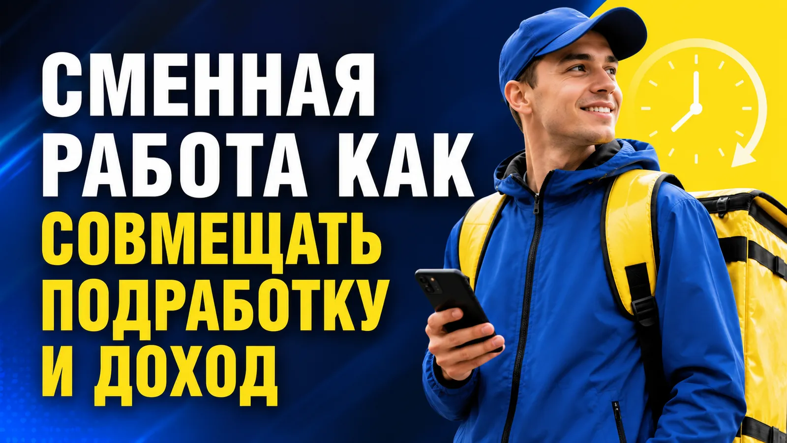 Сменная работа: как совмещать подработку и основной доход