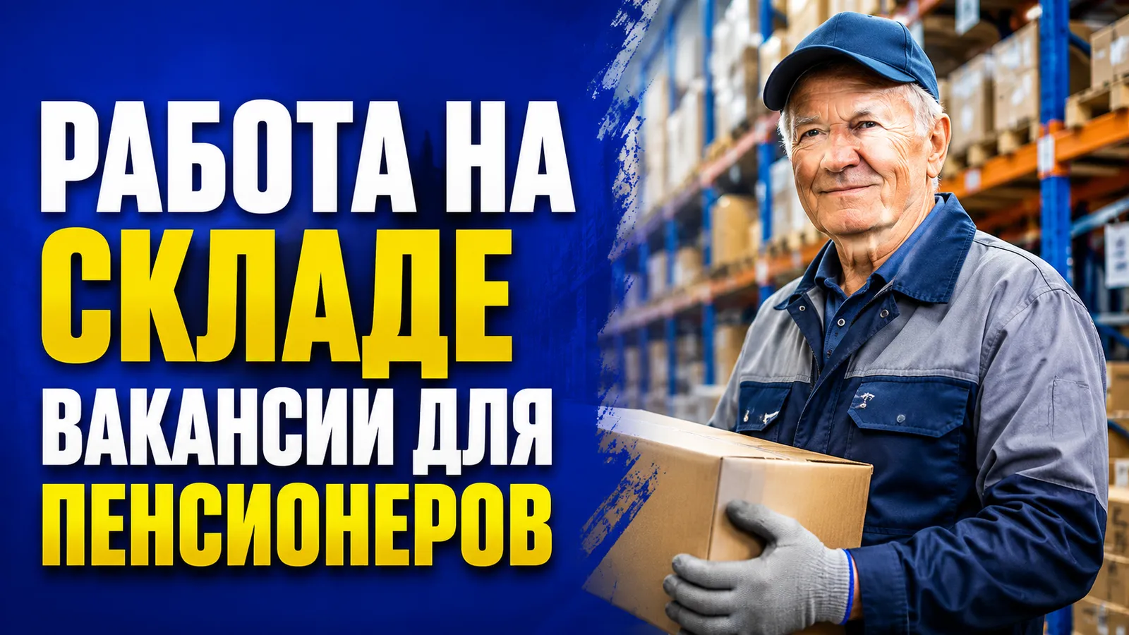 Как устроена работа на складе для пенсионеров: доступные вакансии и нагрузка