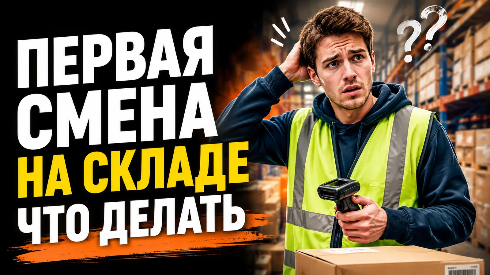 Как устроена первая смена на складе: что делать, если растерялся