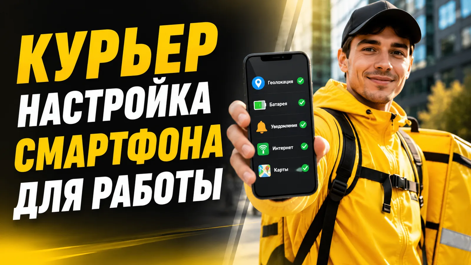 Как подготовить смартфон к работе курьером: настройки и полезные приложения