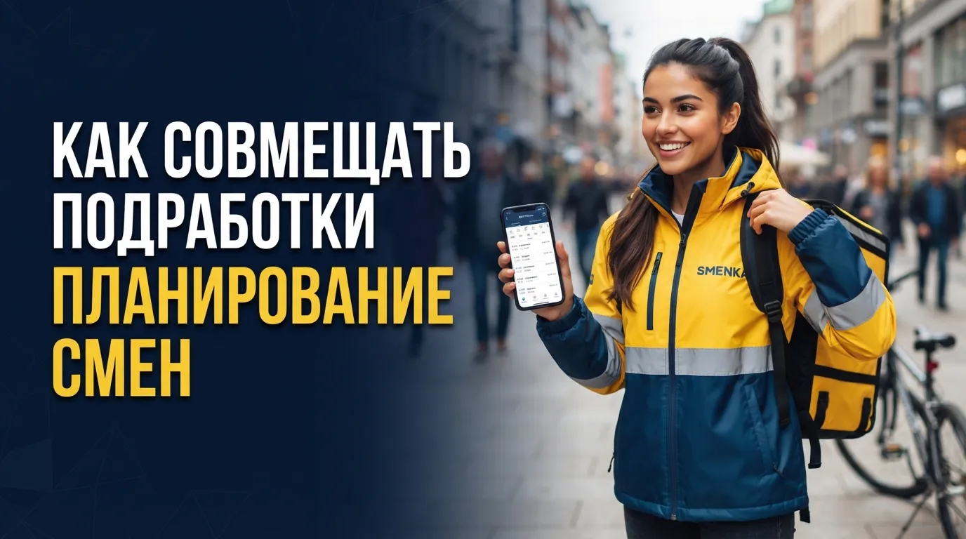 Как совмещать несколько подработок: правила планирования смен и отдыха