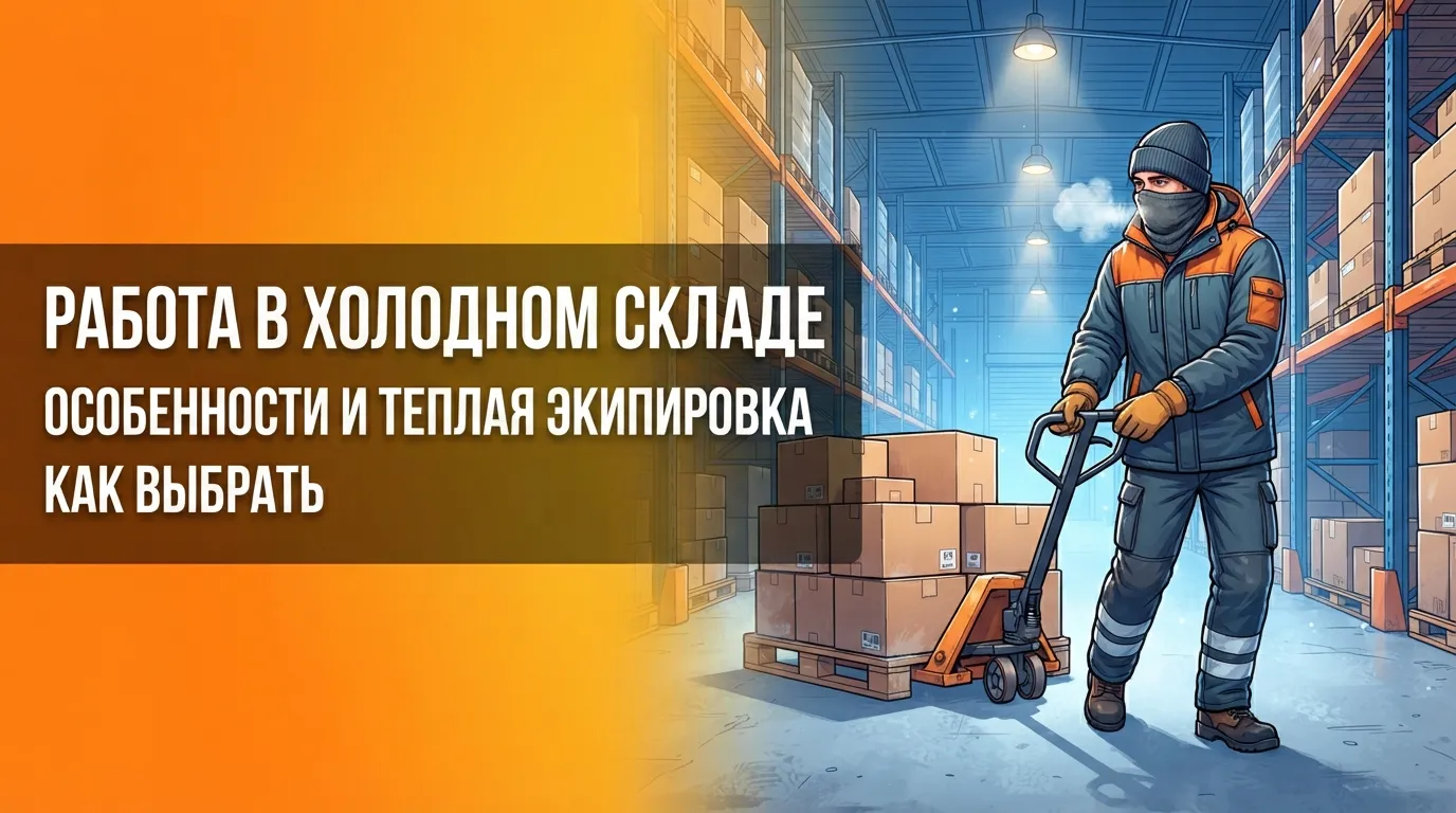 Работа на холодном складе: особенности, температурный режим и выбор экипировки