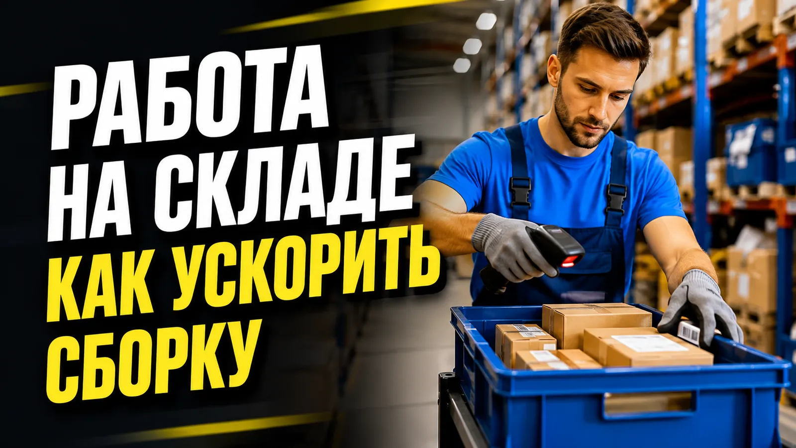 Складской инвентарь: как подготовить рабочее место для быстрой сборки