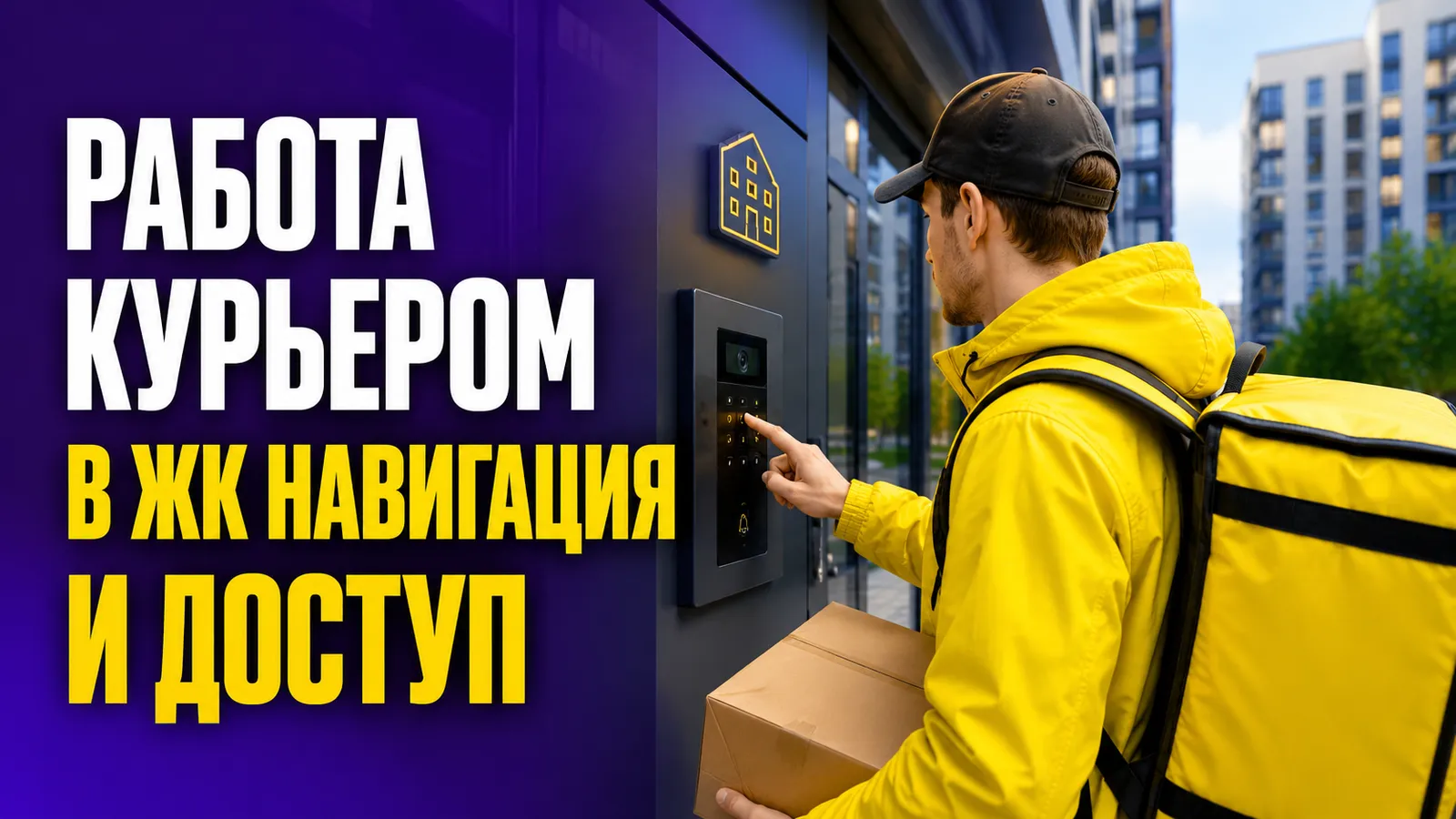 Как устроена работа курьера в жилых комплексах: навигация и доступ в подъезды