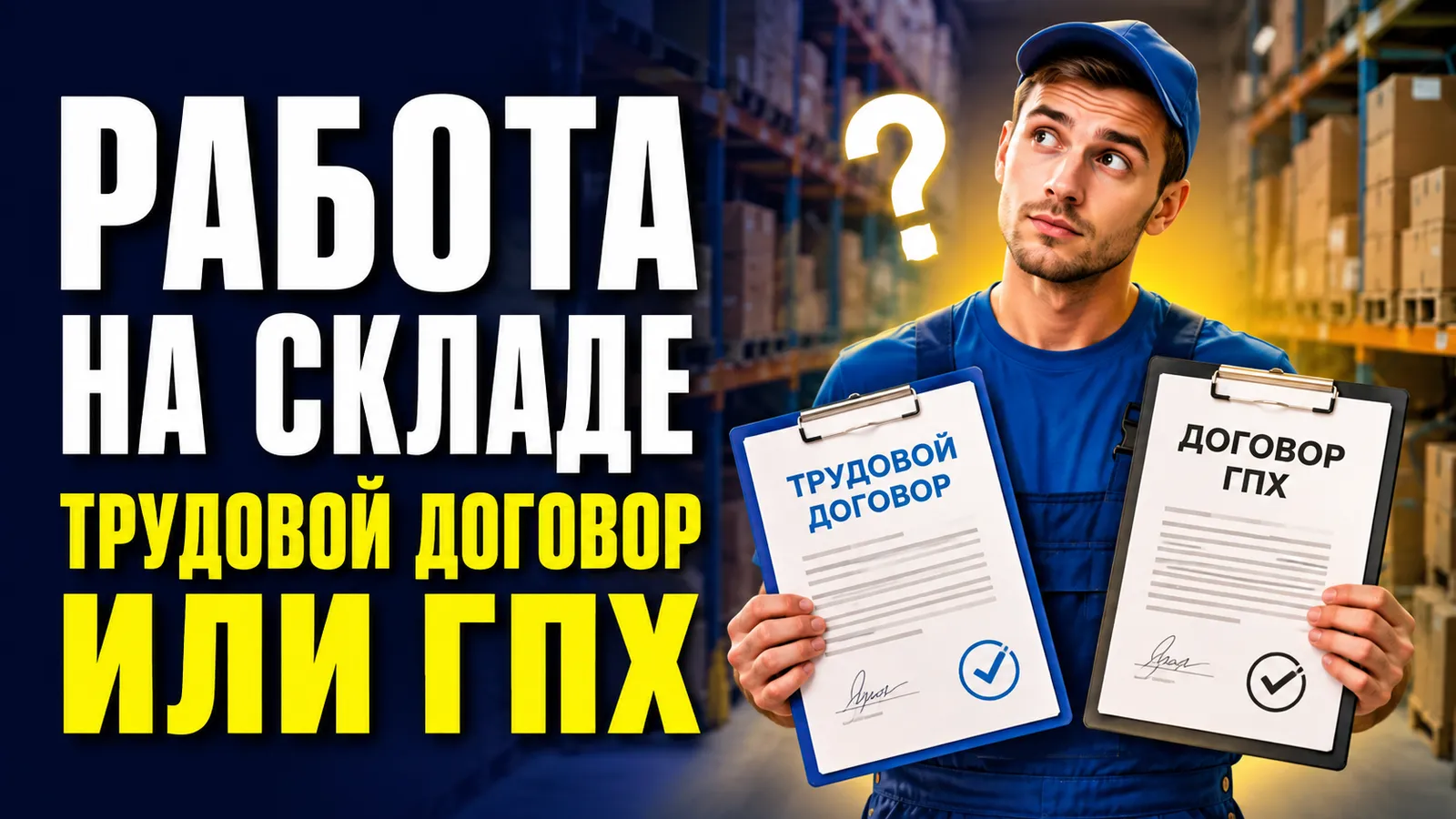 Складские документы: что такое договор ГПХ и чем он отличается от трудового договора