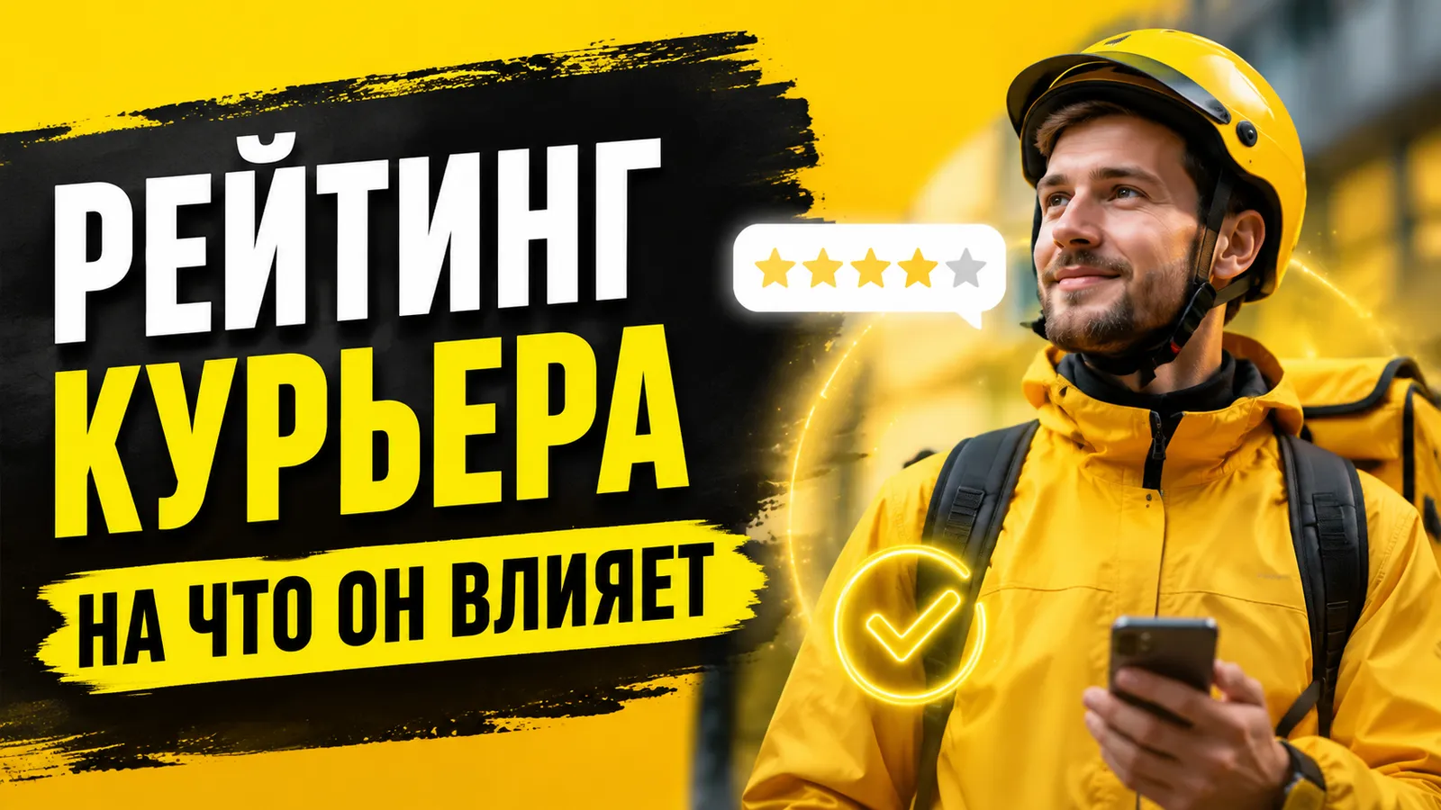 Как устроена система рейтинга курьера: на что влияют оценки клиентов