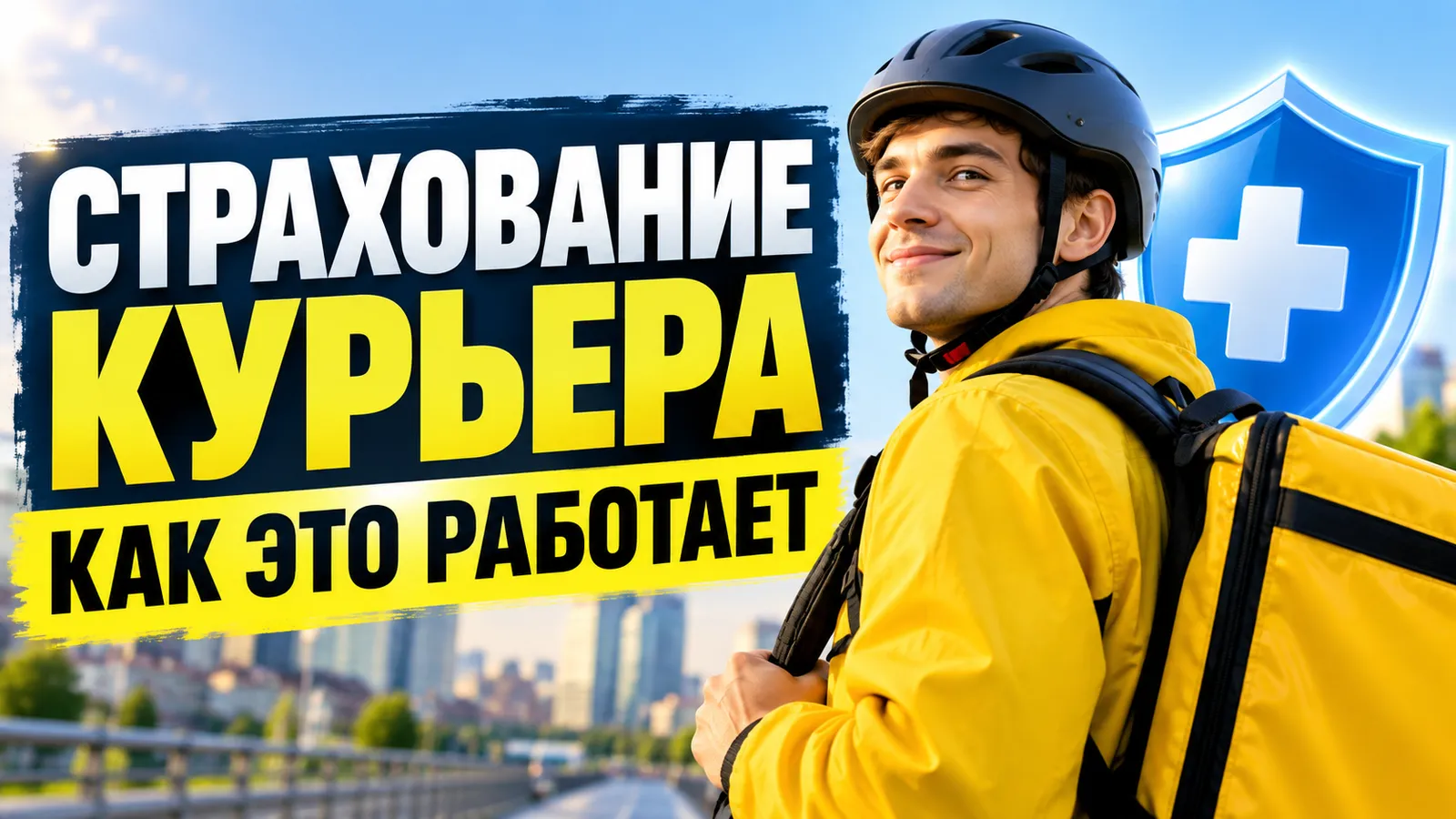 Работа курьером: как устроено страхование жизни и здоровья во время смены